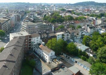 Panorama von Aachen, Ausschnitt