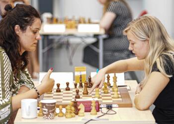 Kateryna Dolzhykova und Luisa Bashylina spielten 2023 in Ruit noch in der DFEM gegeneinander. Diesmal treffen sie im German Masters aufeinander.