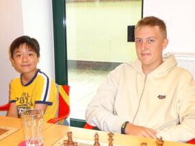 Tingrui Shen und Constantin Stichter