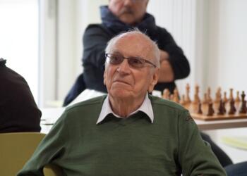 Fritz Baumbach 2019 in Potsdam beim Senioren-Länderkampf Brandenburg gegen Berlin