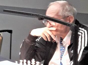Gerhard Dyballa vor der 1. Runde