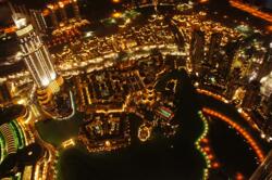 ?At the top? - Ausblick vom höchsten Gebäude der Welt, dem Burj Khalifa