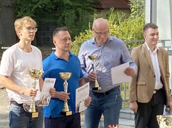 Siegerehrung im A-Turnier: Wolski, Tschernatsch, Maj, Matul, ISR Roslon