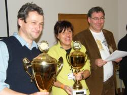 Frank Sawatzki, Kirsten Siebarth und Walter Rädler