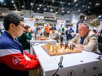 Wesley So (USA) und Arkadij Naiditsch (Bulgarien)