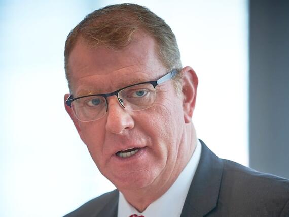 Dirk Schaufelberger, Vorstandsvorsitzender der Sparkasse Dortmund