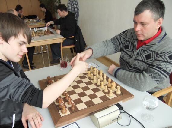 Igor Khenkin (r.) auf der DEM 2012 in Osterburg