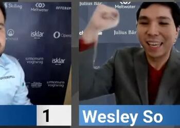 Magnus Carlsen und Wesley So
