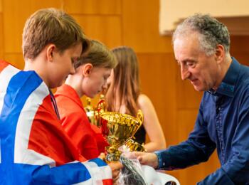 Platz 4 für Havard Haug (Norwegen) in der U14. Er war Deutscher Meister U14 im Jahr 2023.