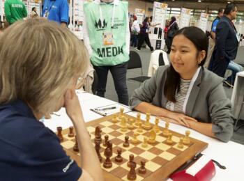 Pia Cramling und Dinara Wagner