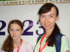 Ailin Rafikova und ihre Mutter Nailya