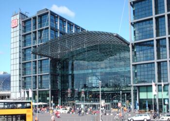 Früher Lehrter Bahnhof, heute Hauptbahnhof