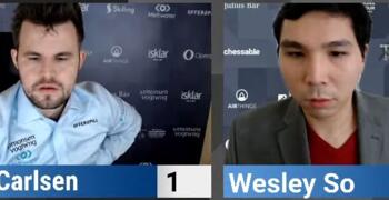 Magnus Carlsen und Wesley So