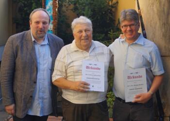 Carsten Schmidt, Gerhard Mietzelfeldt und Matthias Kribben