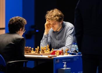 Fabiano Caruana und Alexander Donchenko