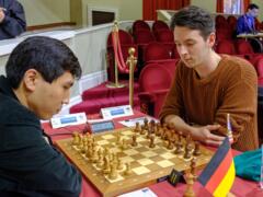 GM Wesley So (USA) gegen GM Niclas Huschenbeth in Runde 3